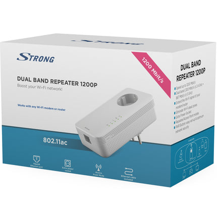 Repeater 1200 Mbit/s Dualband (2,4+5GHz)