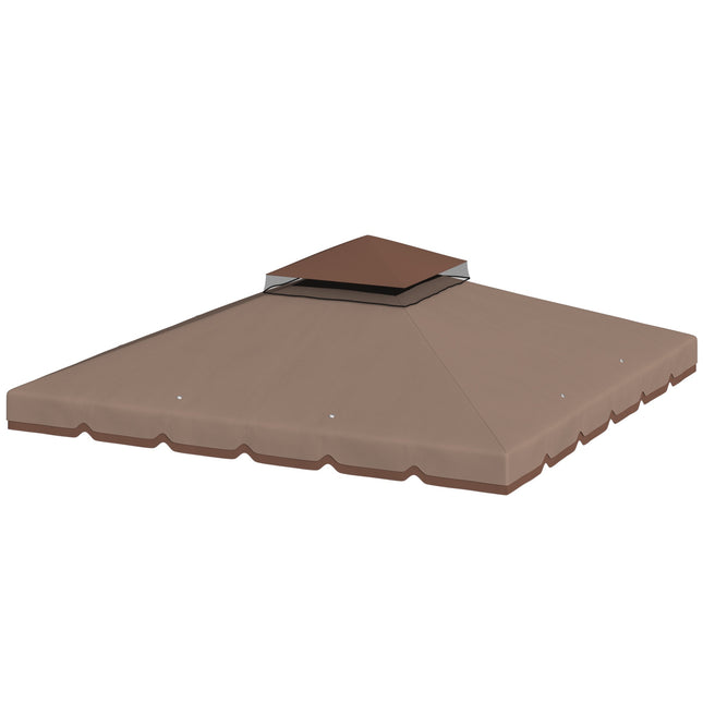 Ersatzdach für 3x3m Pavillon, UPF 30+ Polyester