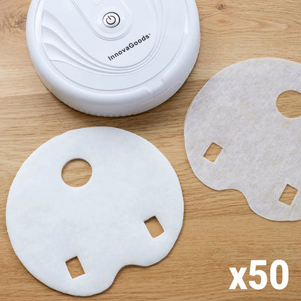 Ersatzmopps für Reinigungsroboter InnovaGoods Packung mit 50 Stück