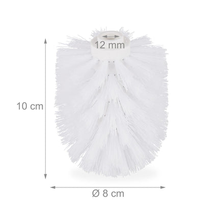 Ersatzbürstenkopf für Toilettenbürste 9er Set