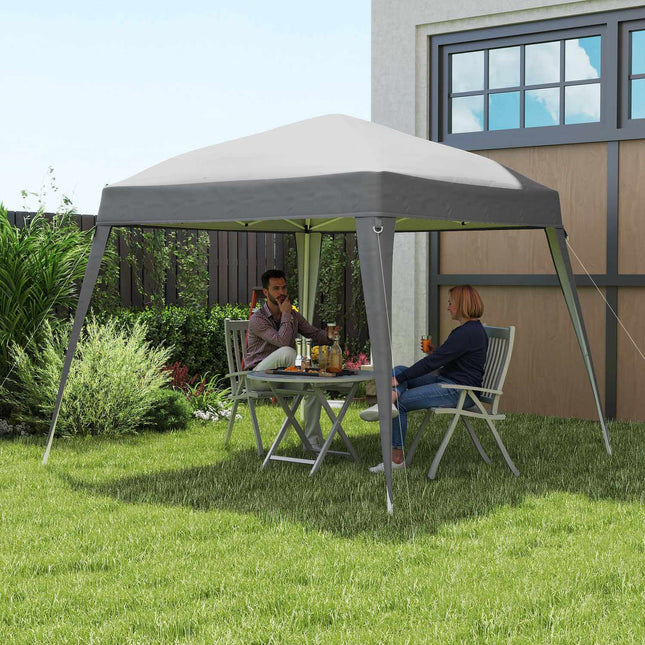 Toit de rechange pour pavillon 3 x 3 m, imperméable, stable et résistant à l'hiver pour pavillon pliable, tente de fête résistante aux tempêtes, couverture de rechange, couverture avec toit simple, auvent pour pavillon de jardin, gris clair