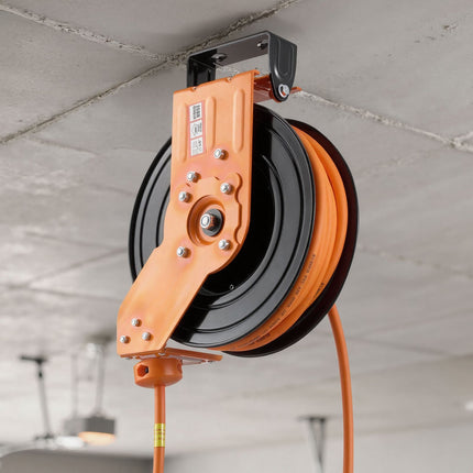 Retractable Air Hose Reel, 15 m 300 PSI, Auto Rewind