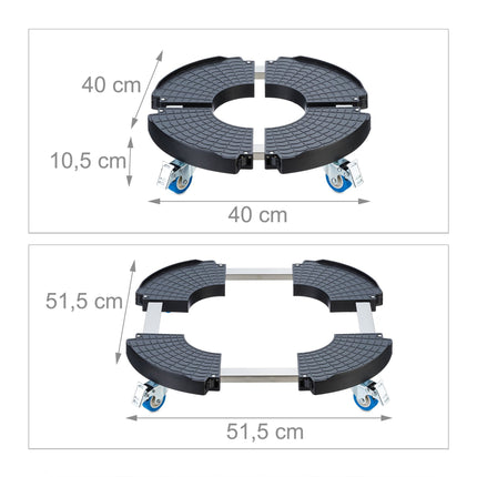 Rouleau rétractable pour plantes