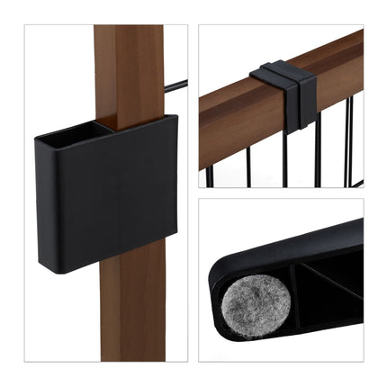 Barrière de sécurité rétractable de 71 cm de hauteur