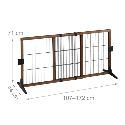 Barrière de sécurité rétractable de 71 cm de hauteur
