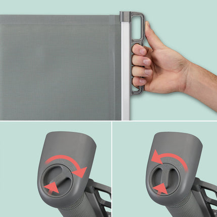 Barrière de sécurité rétractable