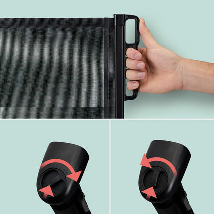 Barrière de sécurité rétractable