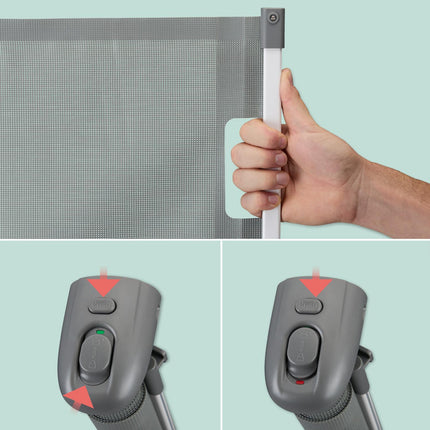 Barrière de sécurité rétractable