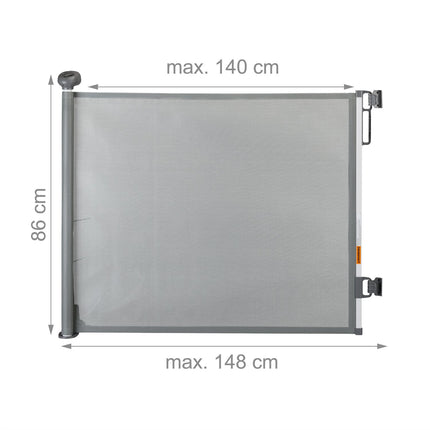 Barrière de sécurité rétractable