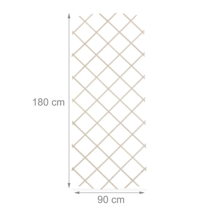 Ensemble de 3 treillis rétractables