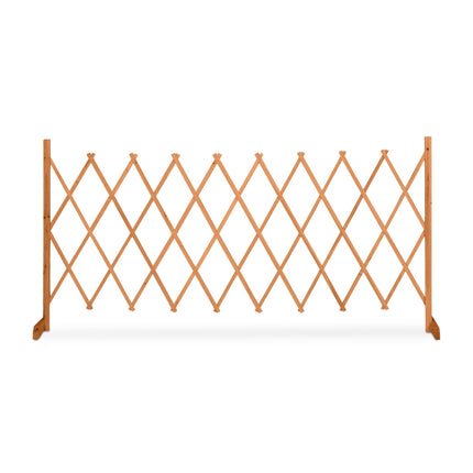 Treillis en bois rétractable