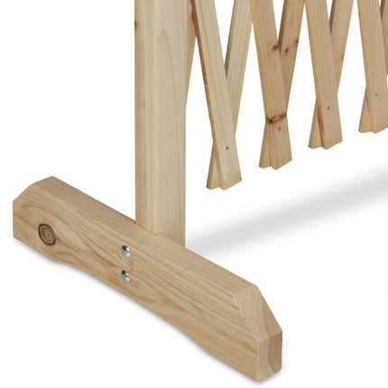 Treillis en bois rétractable