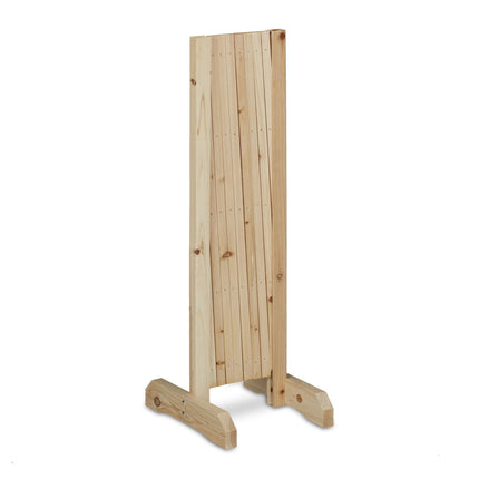 Treillis en bois rétractable