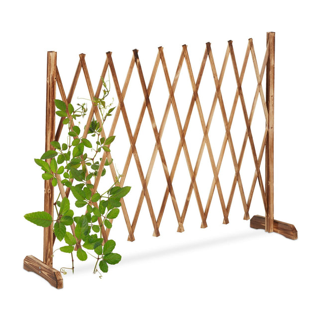 Treillis en bois rétractable