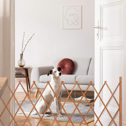 Treillis en bois rétractable