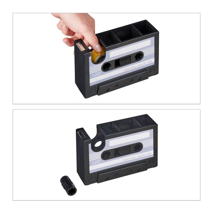 Cassette porte-stylo rétro