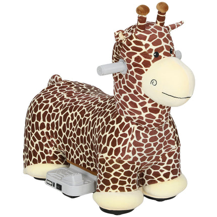 Girafe à chevaucher, à piles, housse lavable, 1,5 à 5 ans