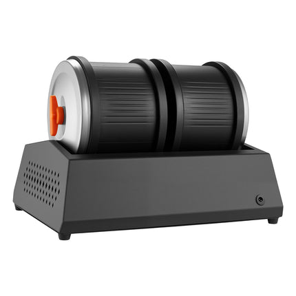 Rock Tumbler Kit, 8 lb Double Barrel, 4-Speed Timer