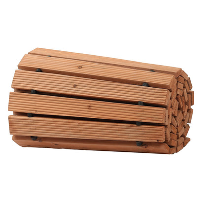 Roll-Out Cedar Garden Pathway 8 ft x 17 in, Non-Slip