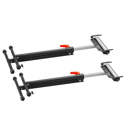 Roller Stands 2-Pack, 27–43 in, 250 lb, Folding