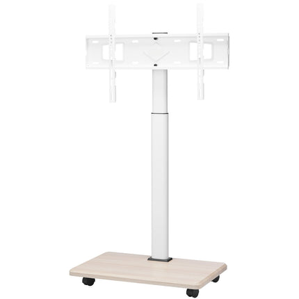Rolling TV Stand Cart, 32-70 in, Swivel, Height Adjustable