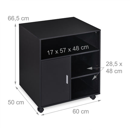 Mallette à roulettes à 5 compartiments