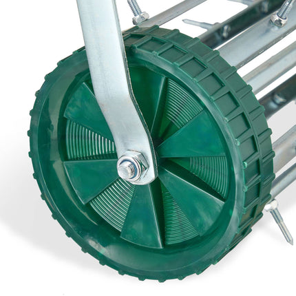 Rollender Rasenbelüfter mit Griff