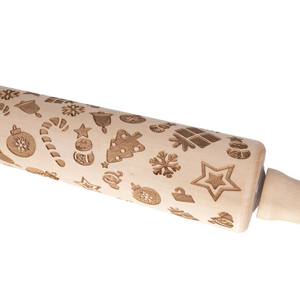 Rouleau à pâtisserie - Motifs de Noël Ruhhy 22039