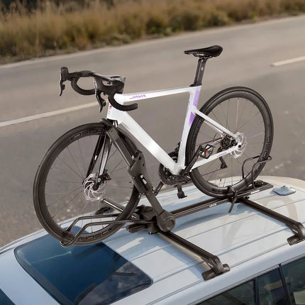 Roof Bike Rack, 1 Bike, 15 kg, T-Slot, Locking