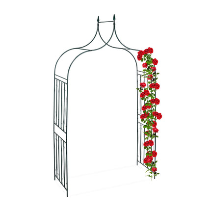 Arche de roses avec décor