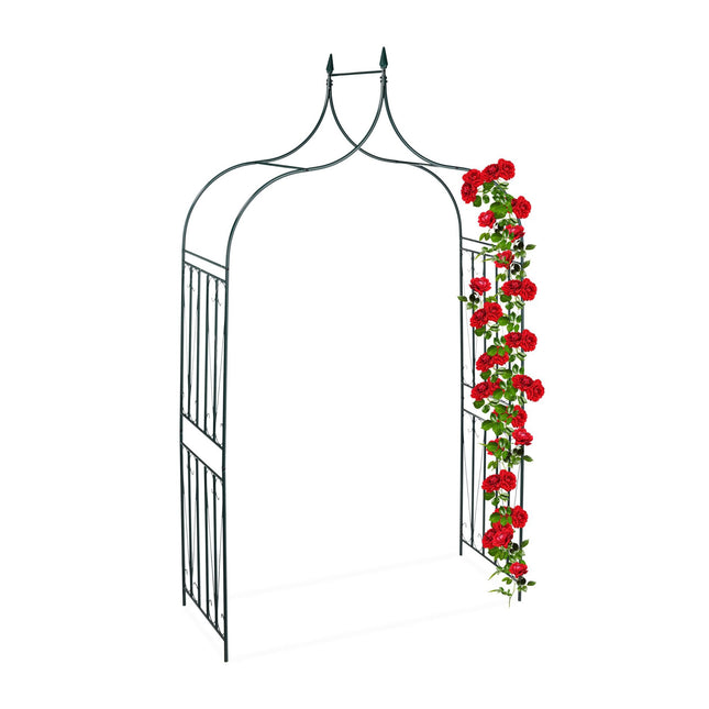 Arche de roses avec décor