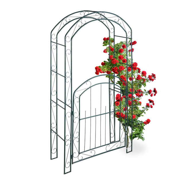 Arche de roses avec portail