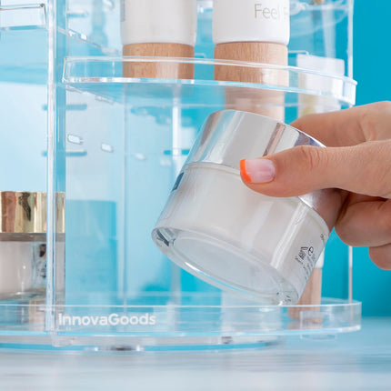 Rotierender Make-up-Organizer Rolkup InnovaGoods