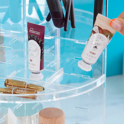 Rotierender Make-up-Organizer Rolkup InnovaGoods