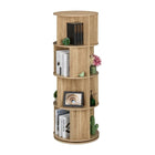 Rotating book tower