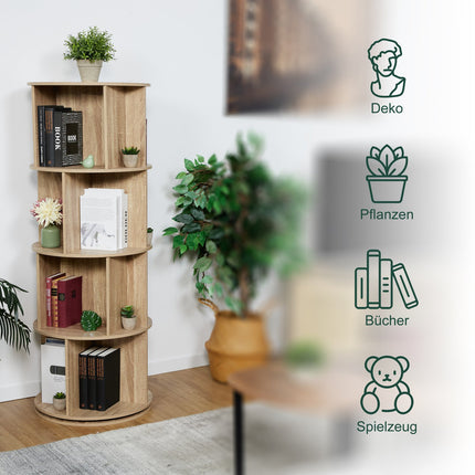 Tour de livres rotative