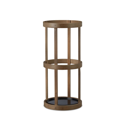 Porte-parapluie rond en bambou