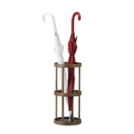 Porte-parapluie rond en bambou