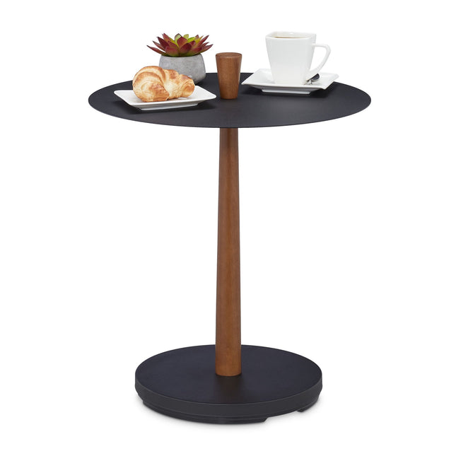 Runder Couchtisch im Industrial Design