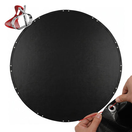 Round Pool Cover, UV-Resistant, 550–600 cm