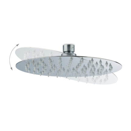 Pommeau de douche rond à effet pluie