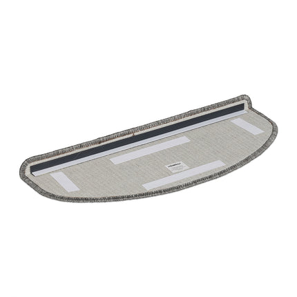 Lot de 15 marches d'escalier arrondies - Antidérapantes et autocollantes
