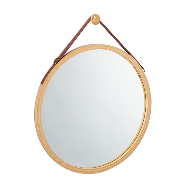 Miroir rond avec sangle