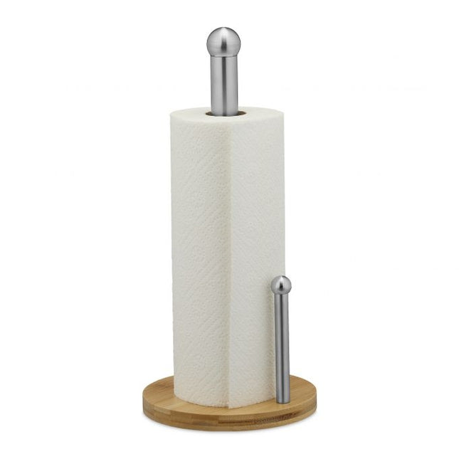 Porte-essuie-tout rond avec arrêt de rouleau