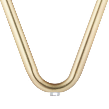 Runder Beistelltisch schwarz-gold