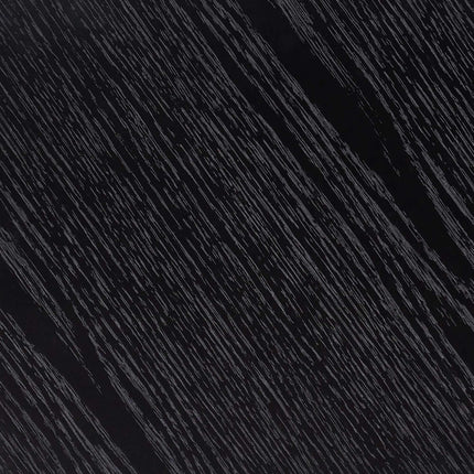 Runder Beistelltisch in Schwarz