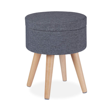 Tabouret rond avec fonction table
