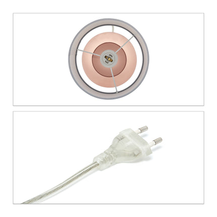 Lampe de table ronde avec fonction tactile