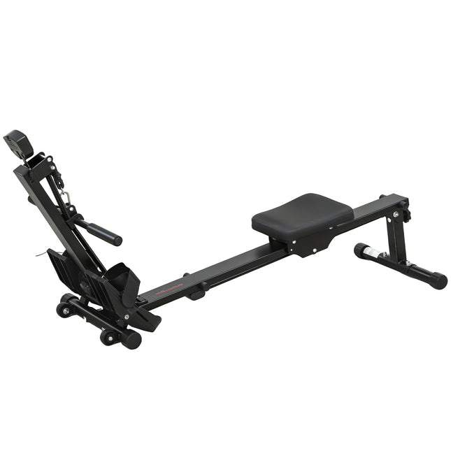 Rameur d'intérieur, écran LCD, capacité de 150 kg, acier