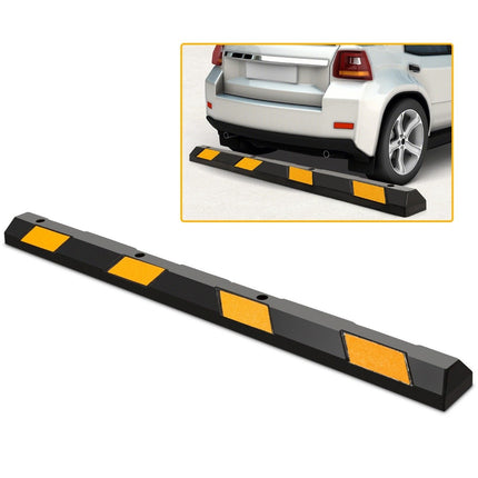 Butée de stationnement en caoutchouc, 183 cm, capacité de charge de 4 000 kg